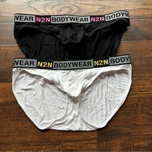 N2N Bodywear Micro Brief Nhance Pouch - 2 Pairs